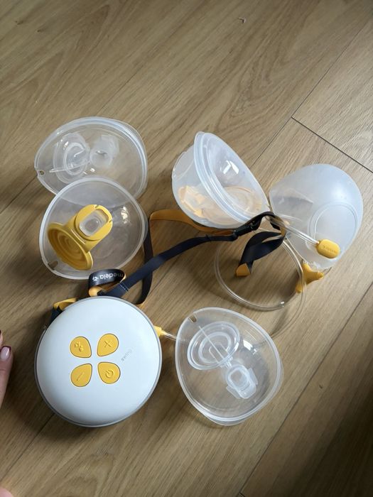 Двуфазна електрическа двойна помпа Medela - Swing Maxi, Hands-Free