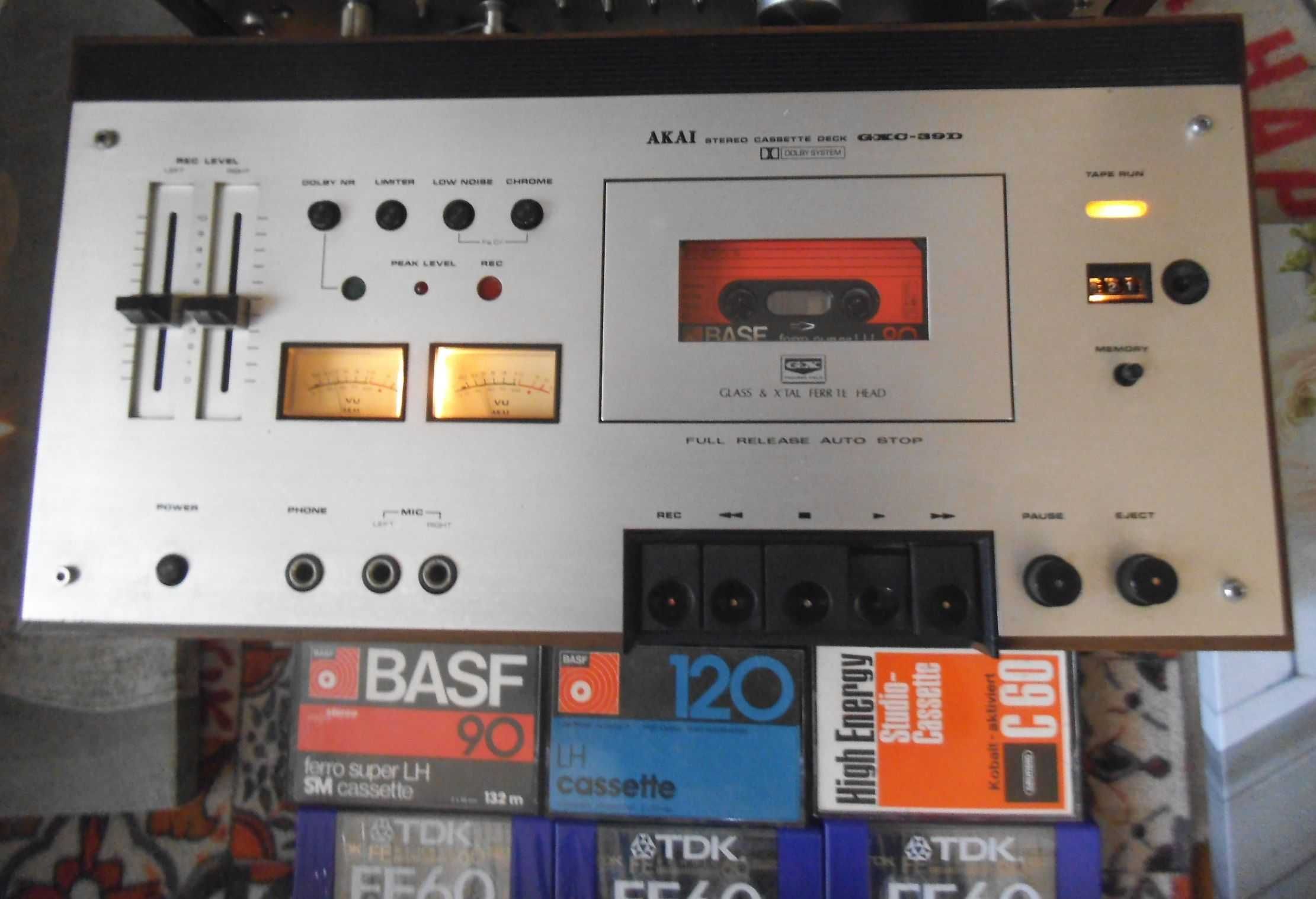 Deck AKAI GXC-39D Stereo Cassette Deck