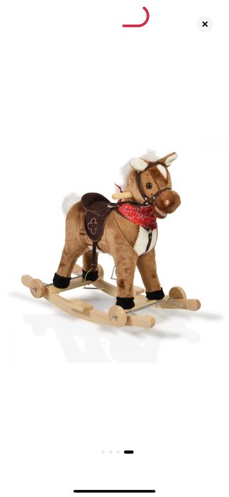 Balansoar calut cu roti 2 in 1 Chipper Coffee