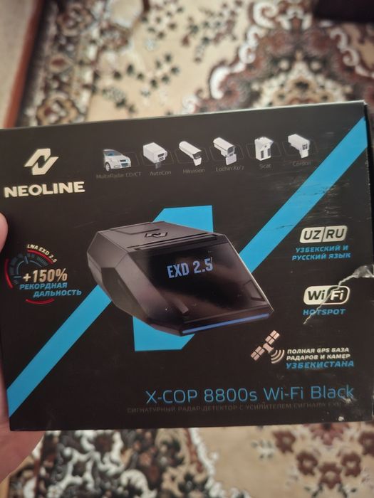 Антирадар Neoline 8800s black wi-fi