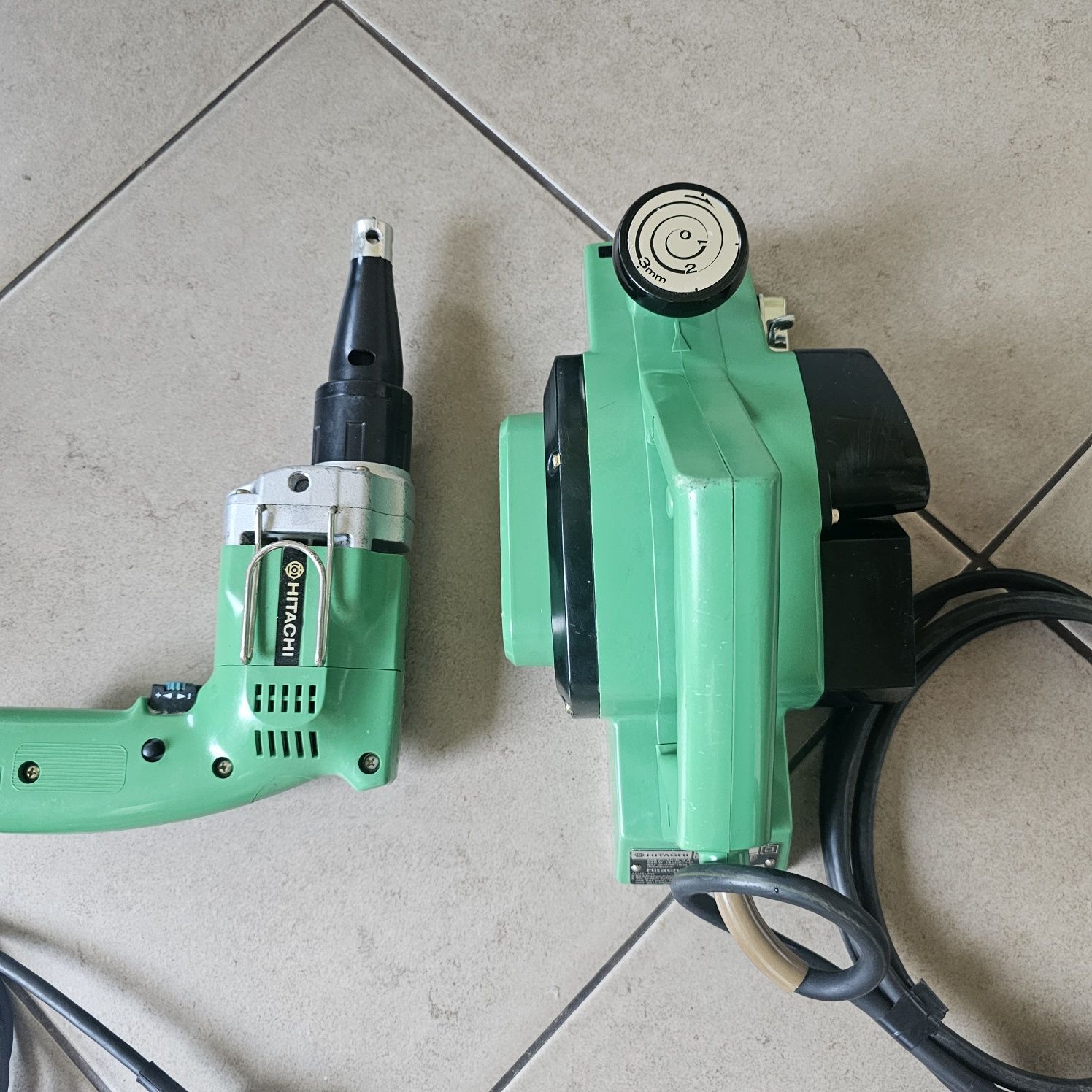Masina rindeluit(rindea electrica)/Șurubelnita rigips Hitachi/Hikoki