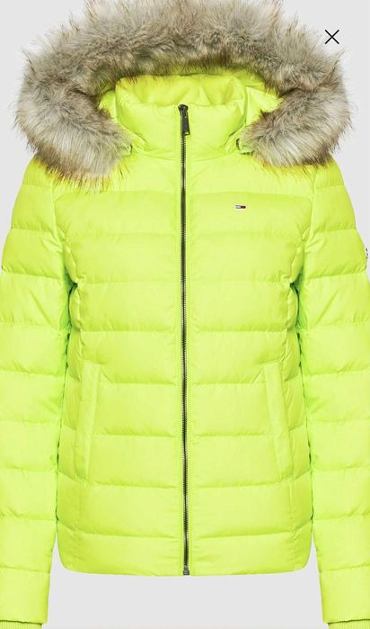 Зимно пухено яке Tommy Jeans Slim fit размер M (става и за S)
