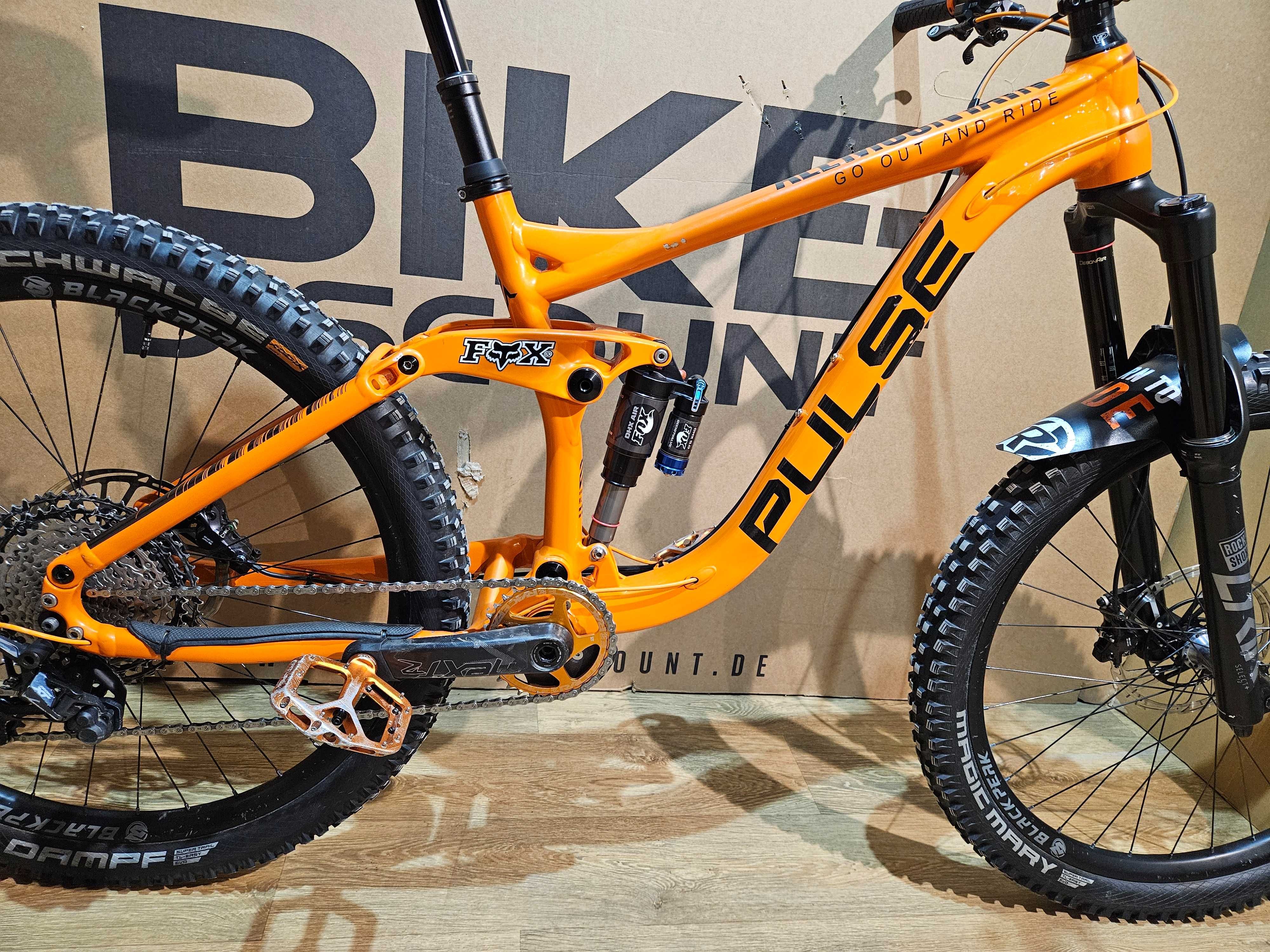 Рамка за Ендуро Велосипед Pulse RS, M, 27.5 с Шок FOX DHX Air 5.0