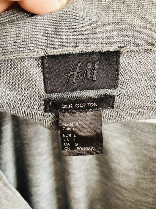 Cardigan H&M, marimea L (matase)
