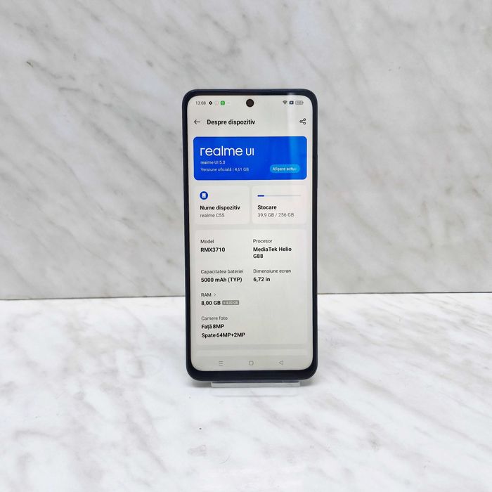 Realme C55, Dual SIM, 8GB RAM, 256GB,Zeus Amanet Militari 33234