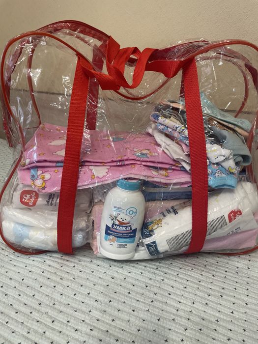 Сумка в роддом готовая