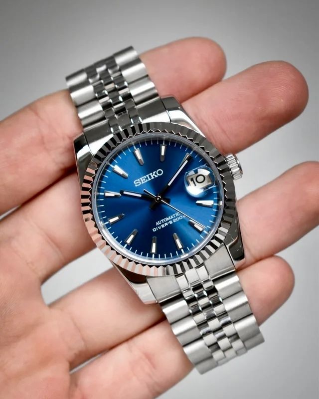 Seiko Datejust Blue