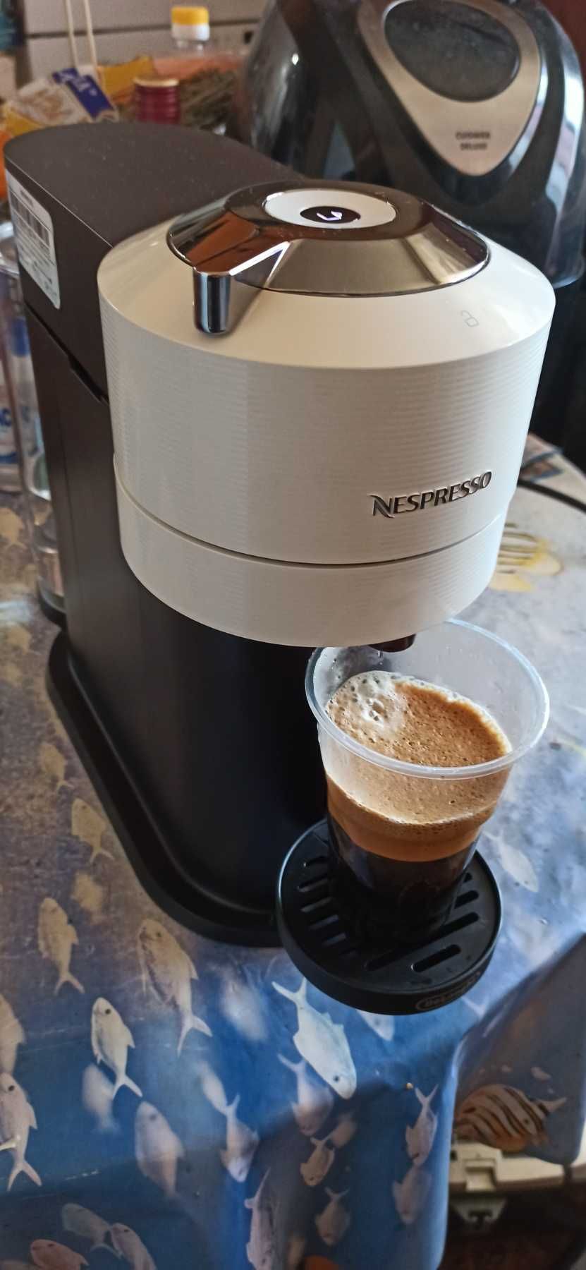 Nespresso Vertuo Next MatteBlack-CAPSULE MACHINE-Черна и Бяла-НЕСПРЕСО