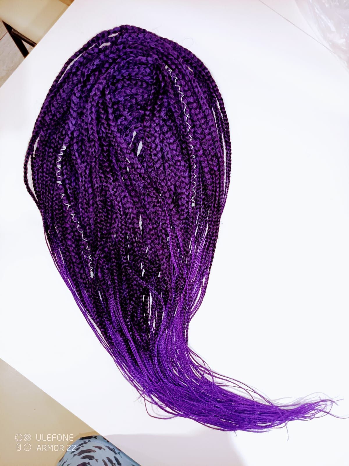 дреды женские фиолетовый цвет