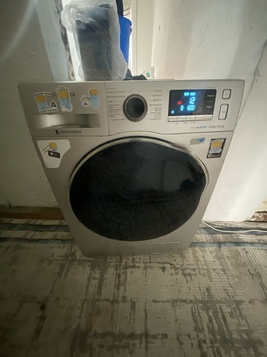 Самсунг 9кг 6кг сушилкасы почти новый