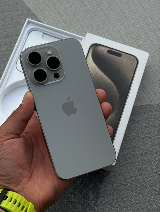 iPhone 15pro Natural 256gb Dual 95% Radnoy Full !