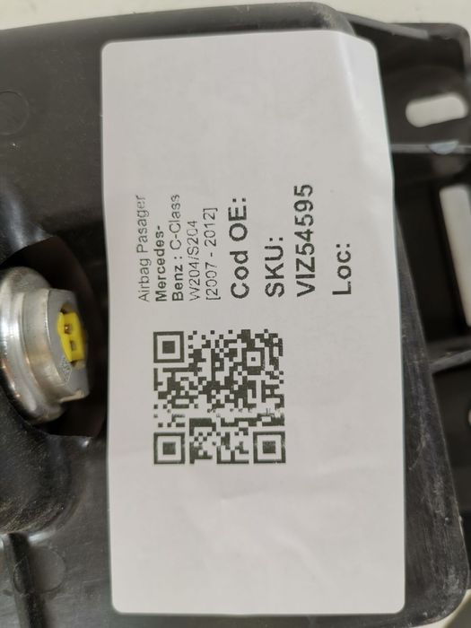 Airbag Pasager Mercedes-Benz  C-Class W204/S204 2007 2008 2009 2010 20