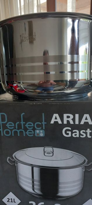 Cratiță inox Perfect Home 21 L (36 × 24 ) Promo 229 lei