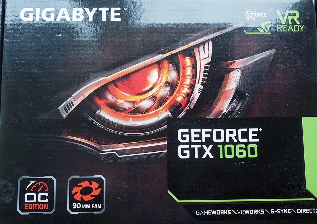Видеокарта Gigabyte Geforce GTX 1060 3gb