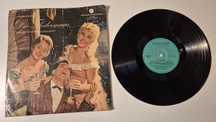 Disc vinil Johann Strauss+Blitz aparat foto