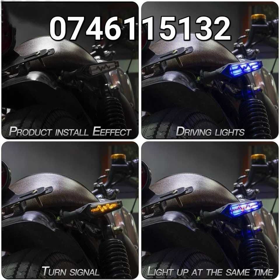 Moto Motocicleta-Semnalizare-Semnalizari LED Dinamice cu Pozitie-Y3