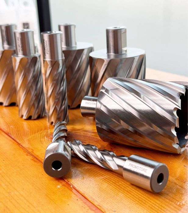 Сверло корончатые, конусные, метчики, плашки, фрезы