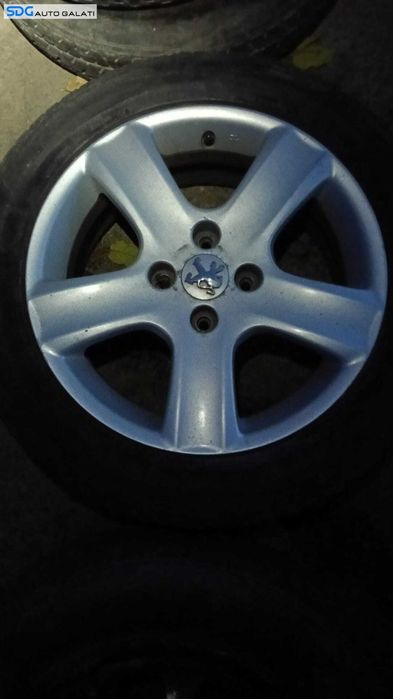 Set 4 Jante Roti Aliaj 205 55 R16 Peugeot 307 2001 - 2008 [M9195]