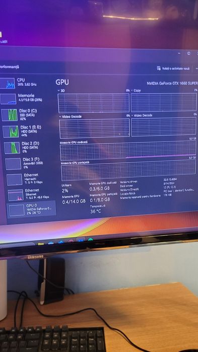 Vand pc gaming ryzen gtx 1660s