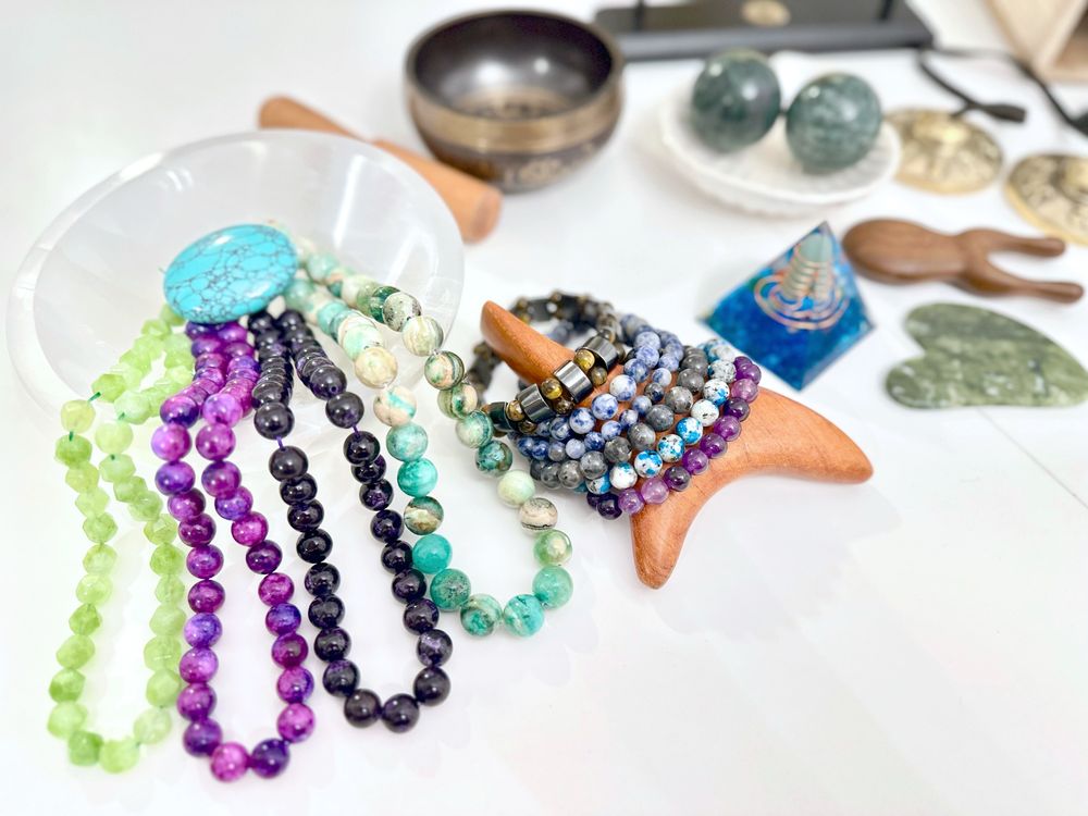 Set Echilibrare Chakre prin Sunete 432Hz & Cristale|Orgonite+Bonus