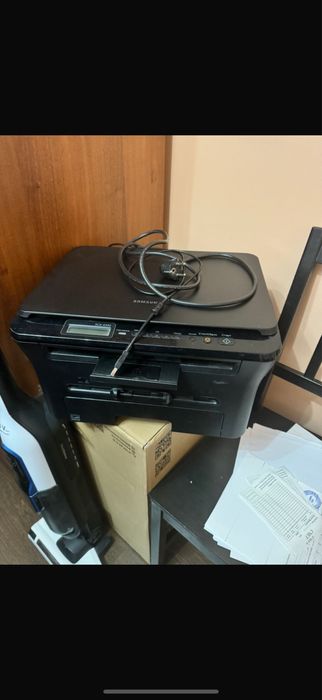 Принтер 2 в 1 черного цвета