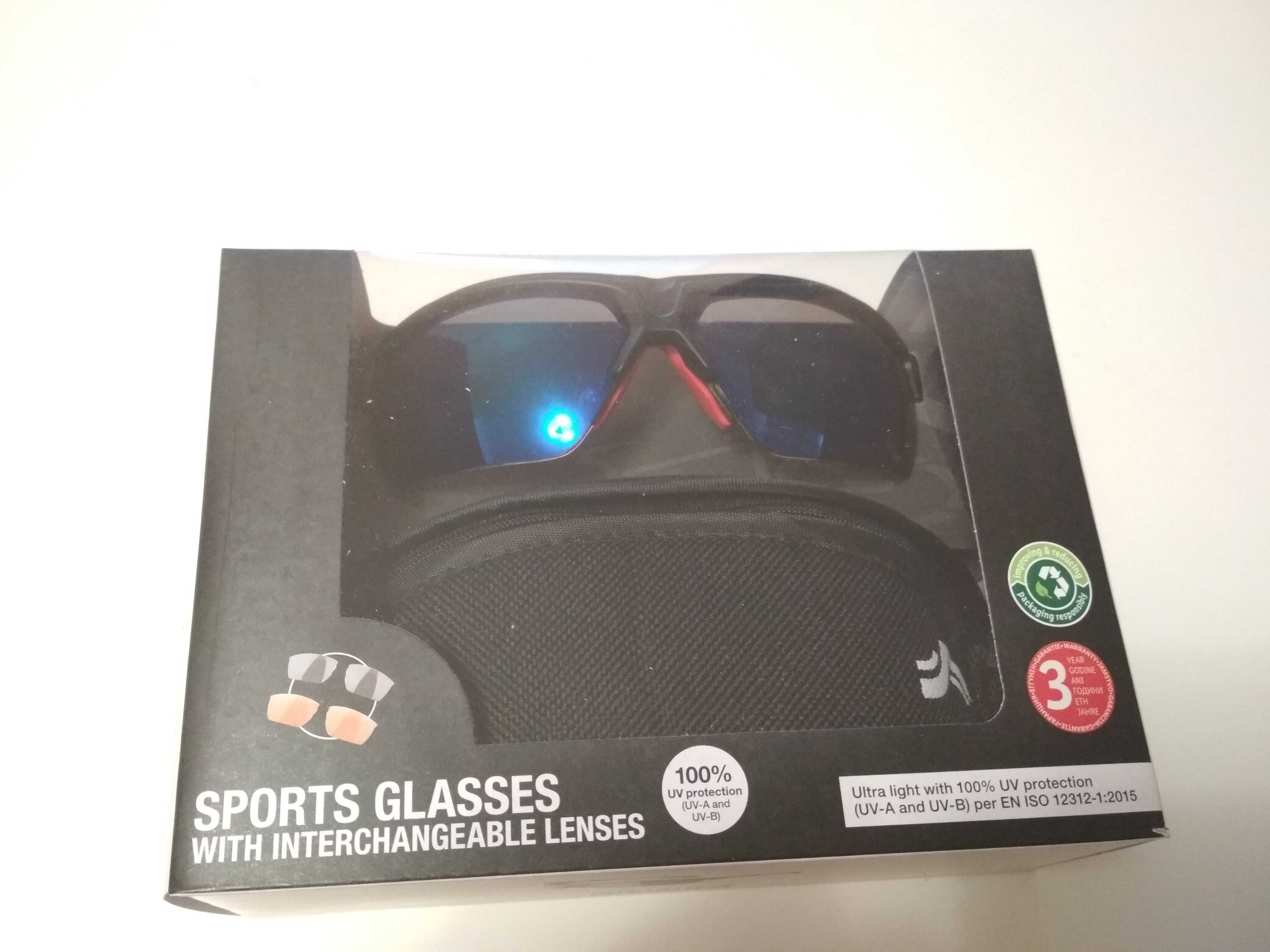 Слънчеви очила със сменяеми стъкла