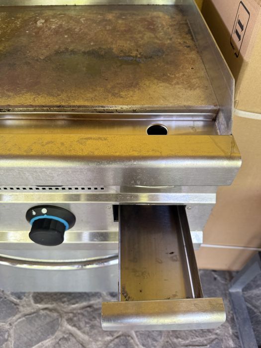 Plită electrică tip horeca + dulap din inox