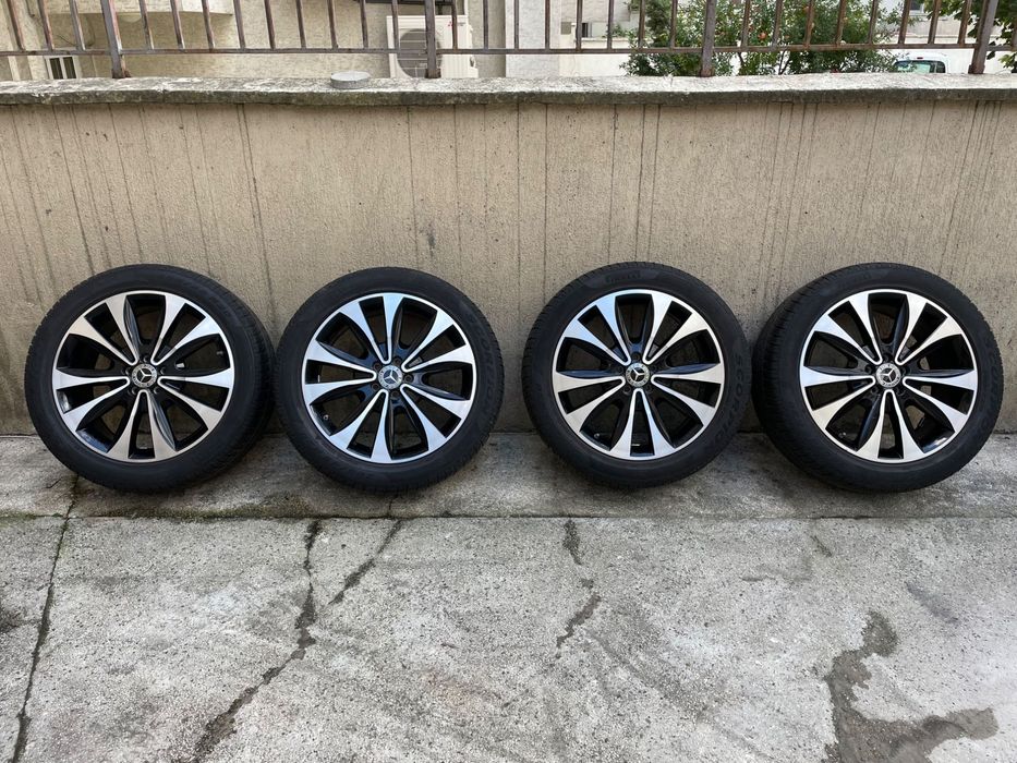 Продавам джанти с  зимни гуми  MERCEDES