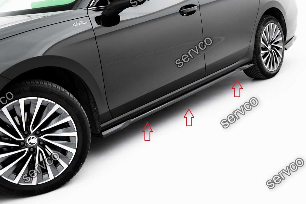 Pachet Body kit tuning Skoda Superb Sedan Mk4 2024- v3 Maxton Design