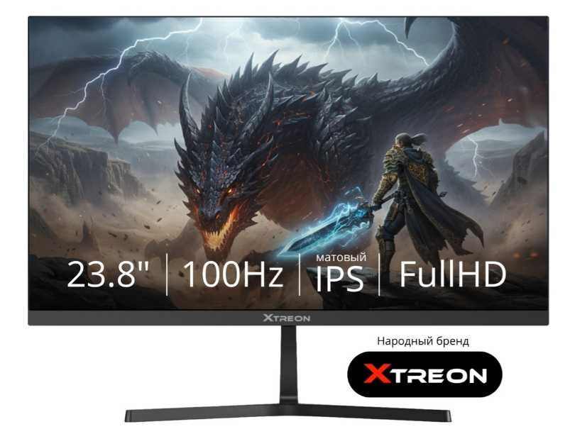 Отличный Монитор 23.8" XTREON XT2453DE черный