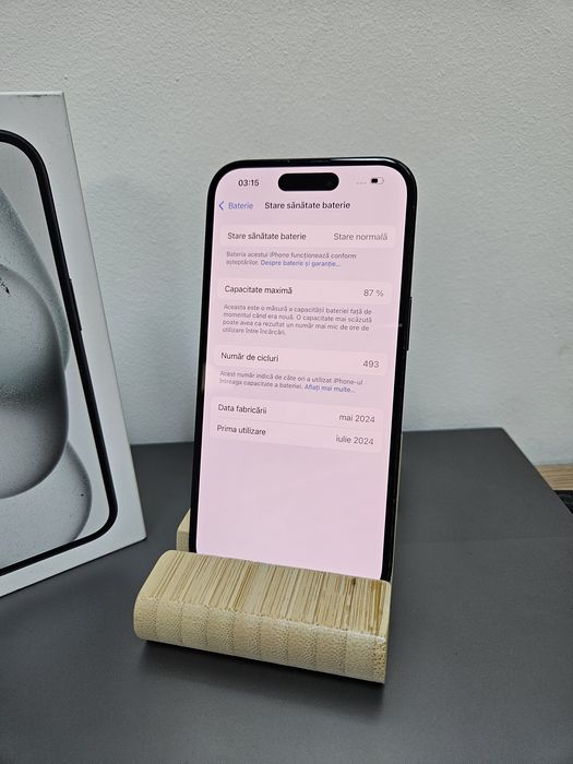 IPhone 15 5G Black 128GB