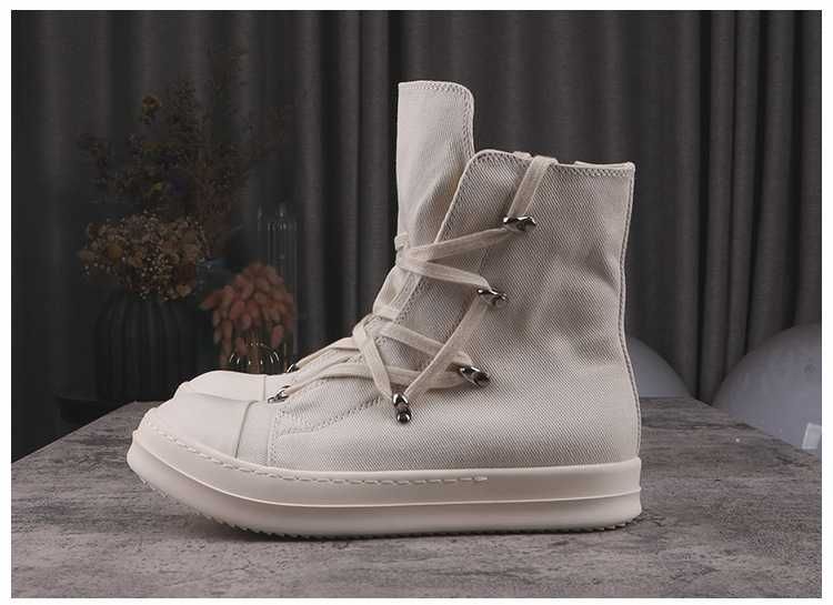 Rick Owens Hexagram white high