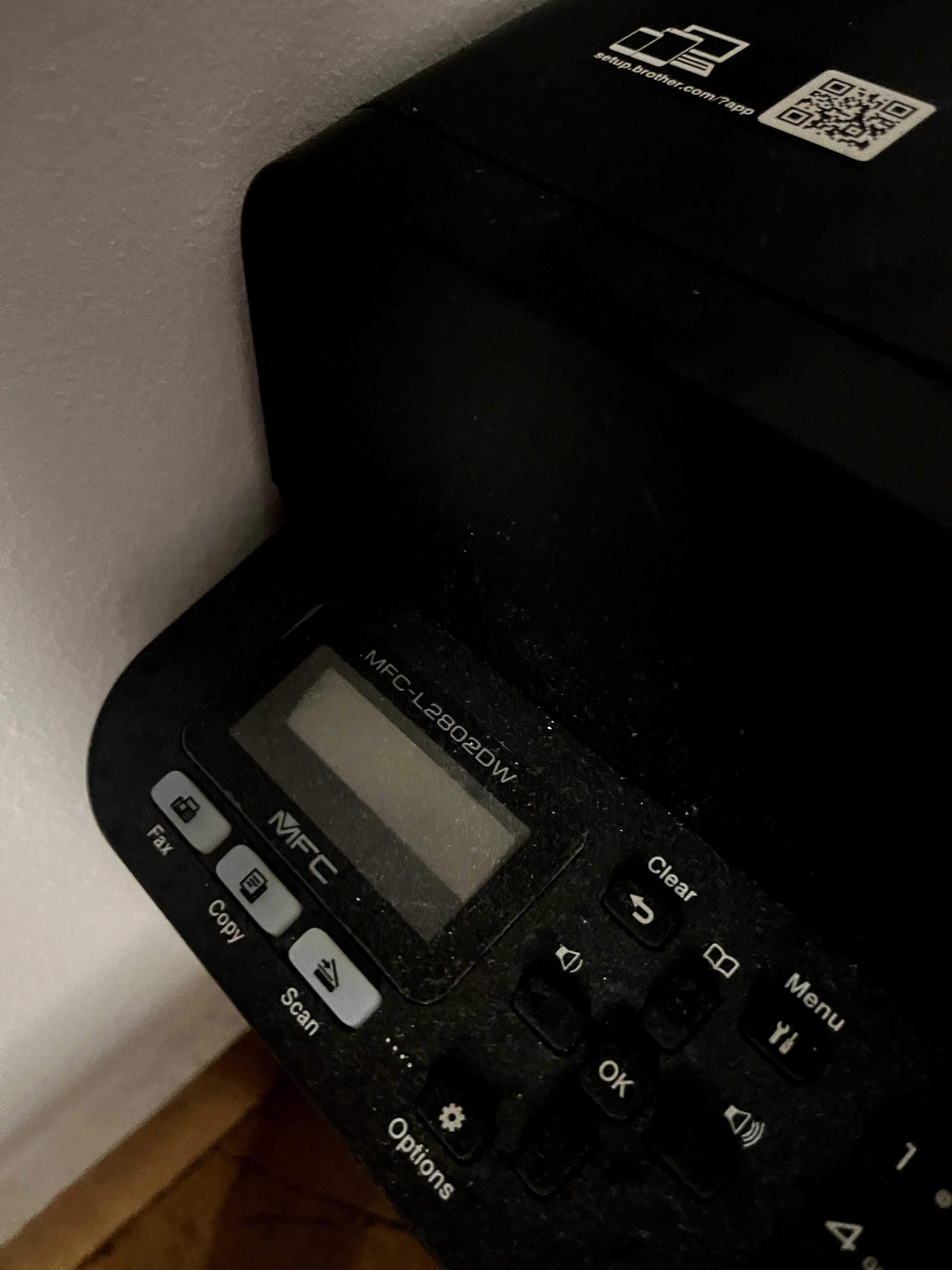 Многофункционален принтер Brother MFC-L28020W – като нов, гаранционен