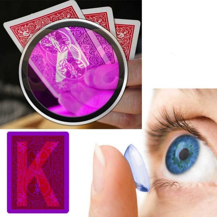 Carti marcate si lentile de contact - pentru poker