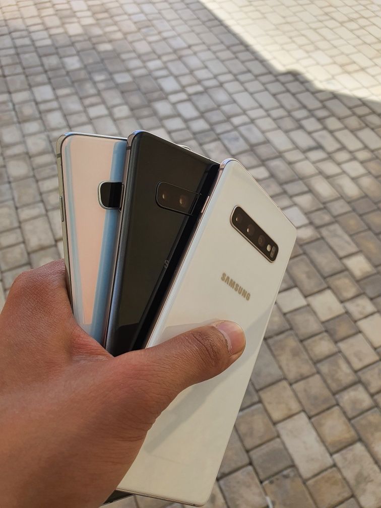 Samsung Galaxy S10 PLUS DUOS. OzU 8/512 GB. Garantya beriladi.