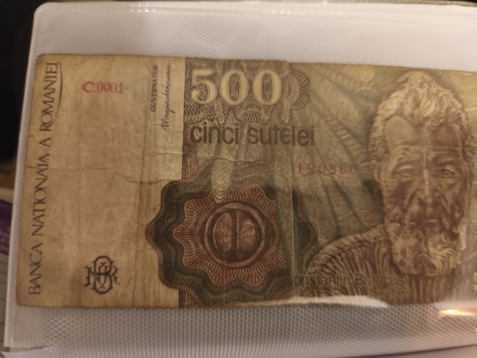 Bancnote 500lei 1991