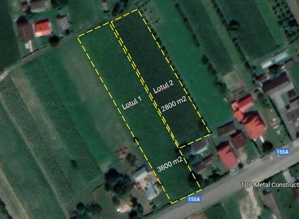 Teren intravilan în Bogdănești