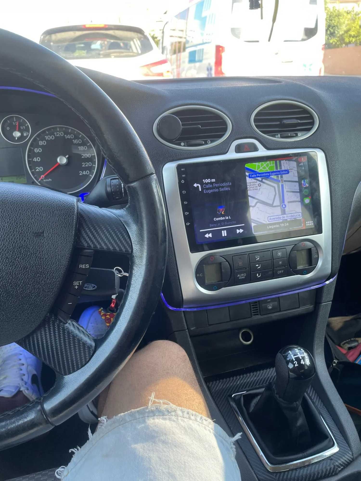 Navigatie GPS Android Dedicata Ford Focus 2 MK2 - QLed DSP Carplay 4G