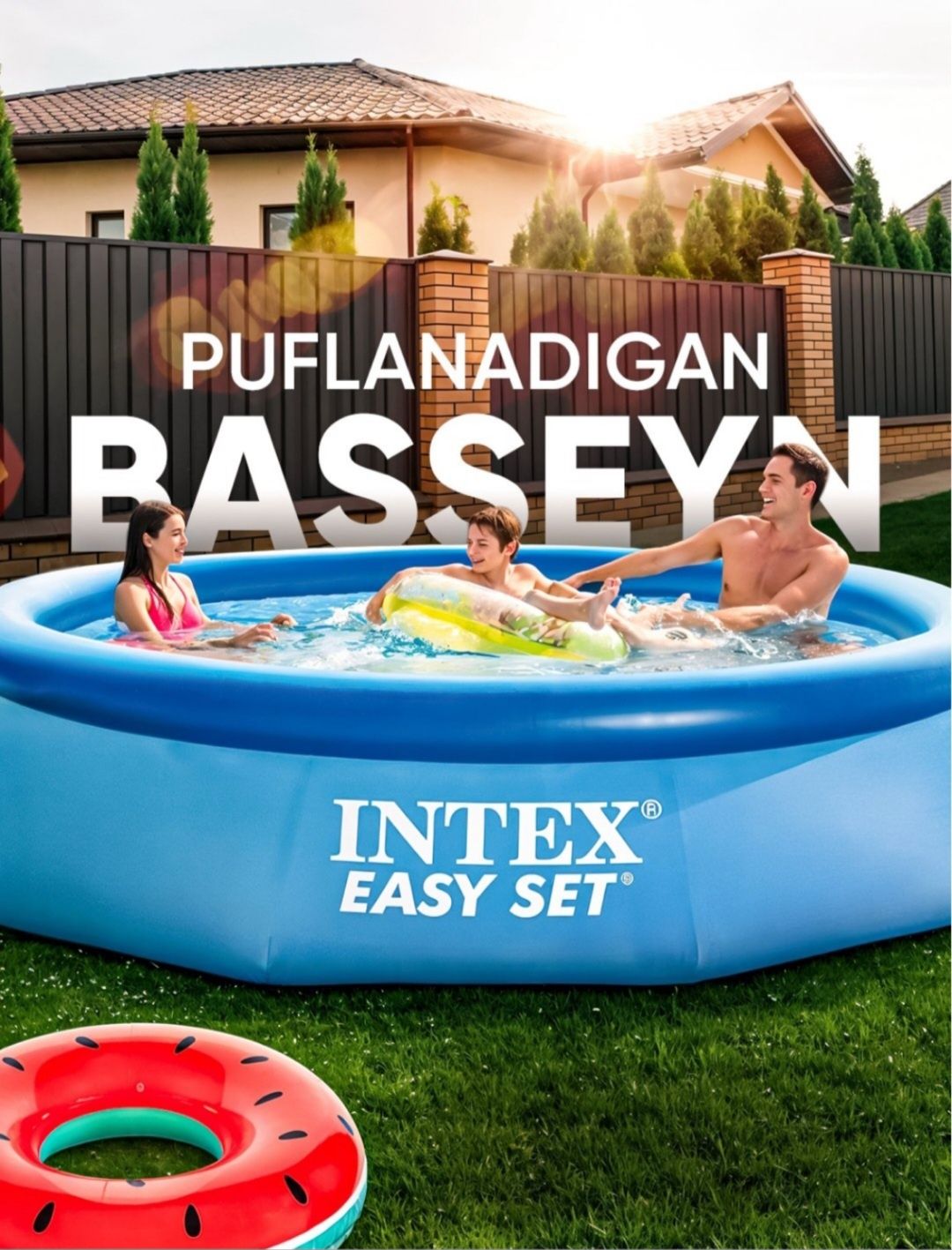 Basseyn intex, optom, 6acceňr, 305x76 bolalar uchun