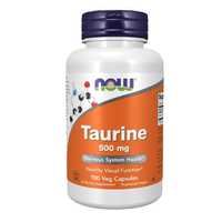 NOW Supplements, Таурин 500 мг, здоровье нервной системы*, аминокислот