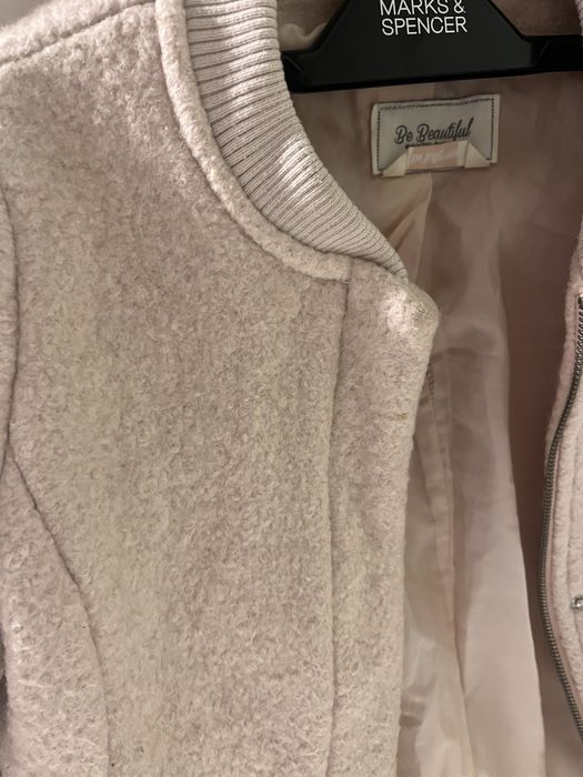 Дамско палто светлорозово