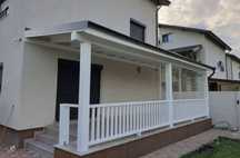 Terase moderne din lemn natural