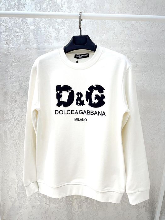 Bluza/Pulover Barbati DG Alb!