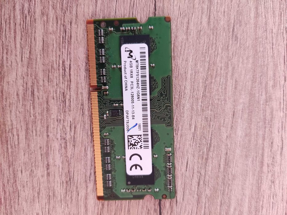 4GB RAM памет за лаптоп - DDR3 1600 MHz SO-DIMM