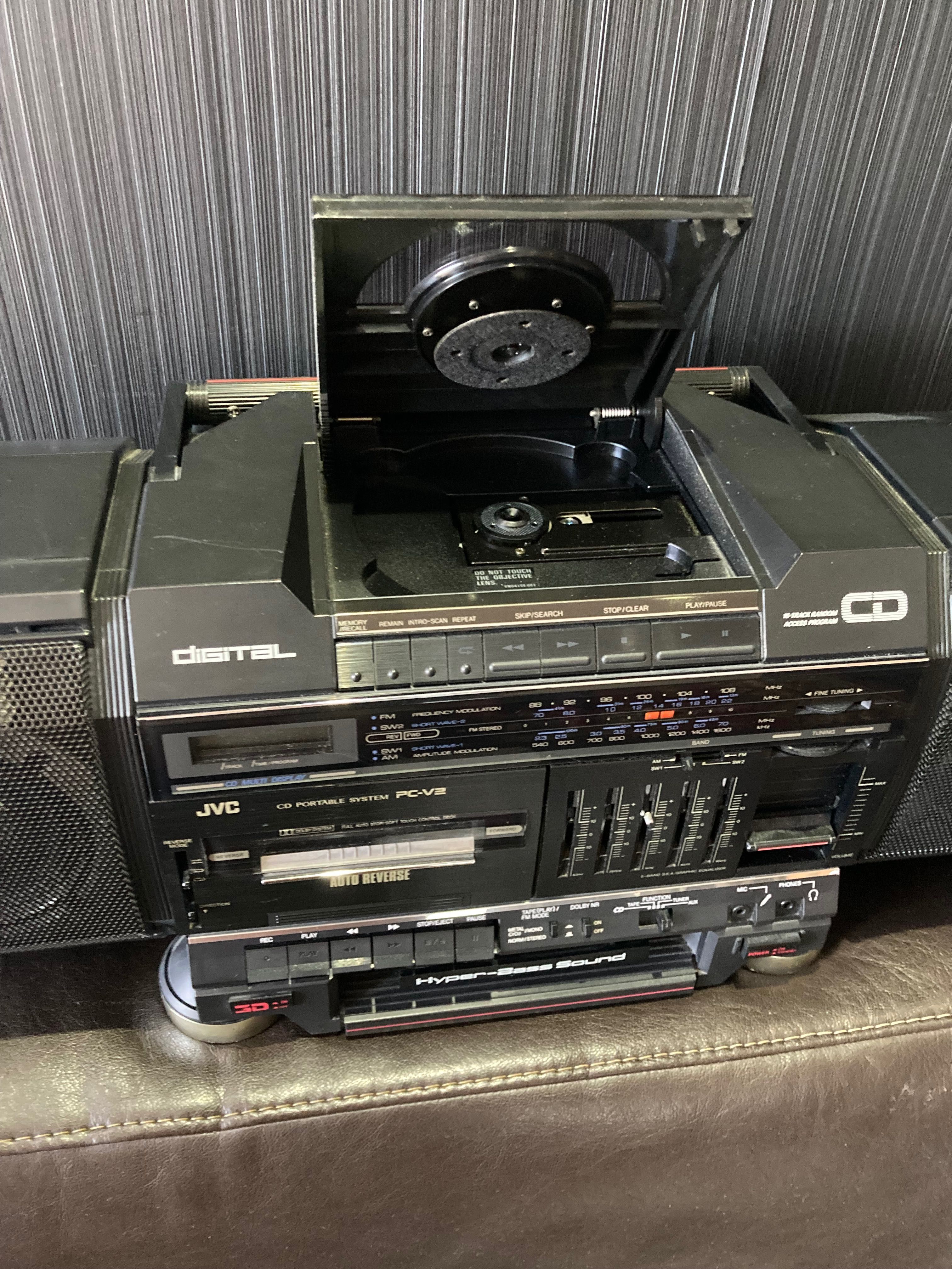 JVC-PCV2 Vintage 1988 Boom Box
