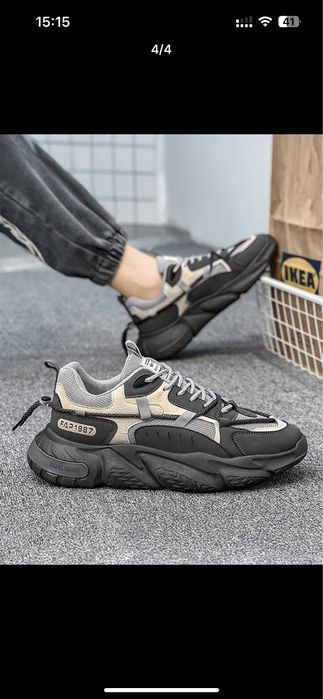 Мужские кроссовки, маломерят на 1 размер, 39-44