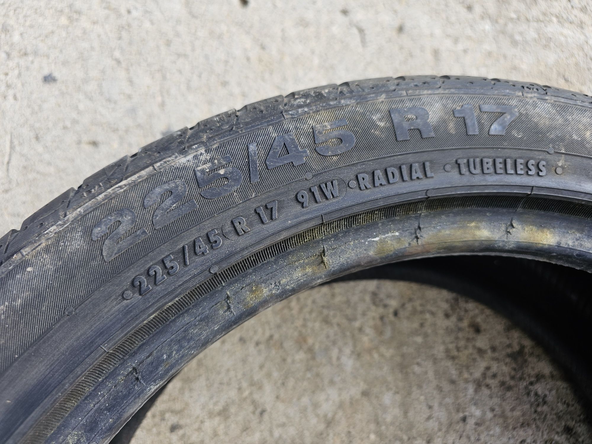 Cauciuc / Anvelopa Continental 225/45/R17  - ContiSportContact 3