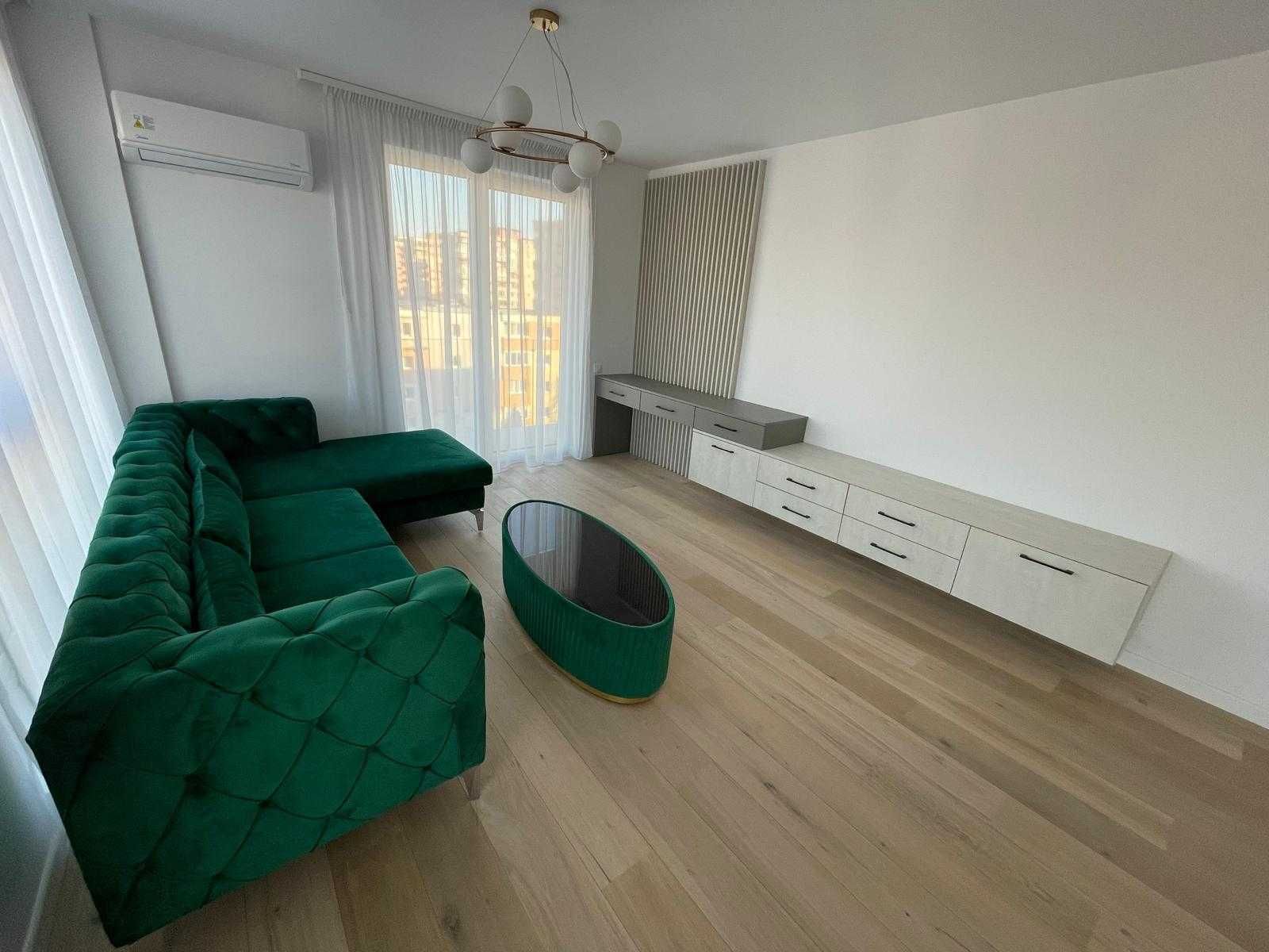 Inchiriem Apartament de 2 camera + living si buc Bloc nou - Marasti