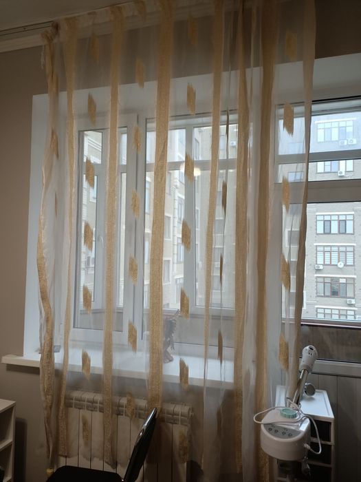 Тюль в хорошем состоянии