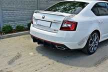 Difuzor bara spate Skoda Octavia MK3 RS 2013- v1 Maxton Design